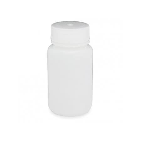 Globe Scientific Diamond RealSeal Bottles, HDPE, Wide Mouth, 125 ml, 12/pk, 12PK 219912